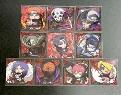 NARUTO ウエハース　暁　10枚セット　うちはイタチ