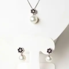 極上大珠14.5mm 南洋白蝶真珠 ダイヤ1.60ct K18ピアス - メルカリ
