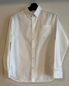 BURBERRY ホワイト ボタンダウンシャツ 150A