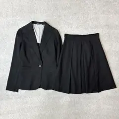 ザスーツカンパニーshe スカート　スーツ　セットアップ　黒　36 S相当