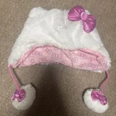 ハローキティ ファンキャップ　USJ ユニバ　被り物　帽子