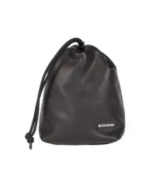 DRAWSTRING BAG ワコマリア WACKO MARIA 巾着 バッグ wacko maria LEATHER DRAWSTRING BAG 巾着 - メルカリ