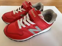 New Balance キッズ スニーカー YV996 レッド 17.5cm