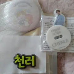 NCT DREAM CHENLE アクスタ バッジ 　ネームステッカー セット