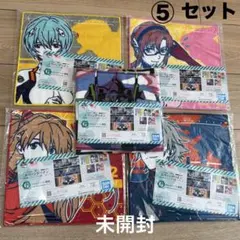 エヴァンゲリオン アスカ レイ カヲル マリ タオル 一番くじ 人気キャラ