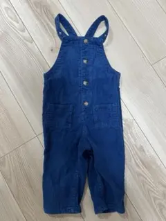 h&m パンツ　サロペット　リブ　コーデュロイ　80-90