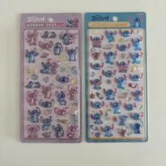 ボンボンドロップシール ディズニー スティッチ らくがき エンジェル 正規品