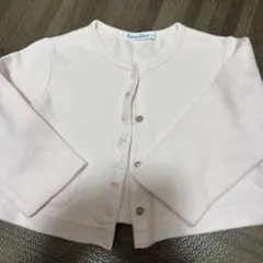 familiar ピンク カーディガン