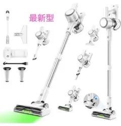 掃除機 コードレス 自立式 LEDライト 2WAY 低騒音 軽量 サイクロンのサムネイル