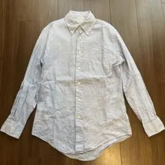 Brooks Brothers 長袖シャツ サイズS 麻 アイリッシュリネン