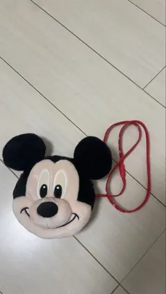 ミッキーマウス ぬいぐるみポーチ パスケース