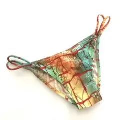 Skinz カラフル抽象模様 ビキニ ボトムのみ 日本表示M