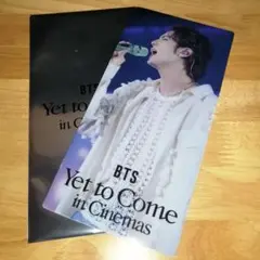 BTS Yet To Come特典チケットホルダー　JIN　キムソクジン