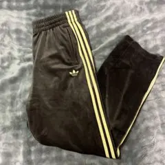 adidas メンズファイヤーバー ド ベロア トラック ジャージ XS