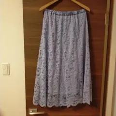 MUMU & CO. 薄紫 レーススカート Mサイズ