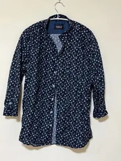 NICOLE CLUB FOR MEN 花柄シャツ　サイズ50 7分袖