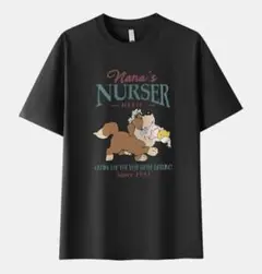 ピーターパン ナナ ブラック Tシャツ 2XL
