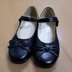 ELFINDOLL ブラック フォーマルシューズ 22.0