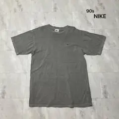90s ナイキ Tシャツ 半袖 刺繍ロゴ フェード 雰囲気抜群 アメカジ