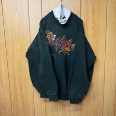 TR89【US輸入】GILDAN　スウェット【レディースXL】グリーン系