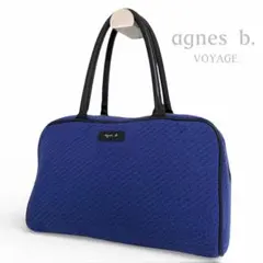 agnes b. アニエスベー ハンドバッグ トートバッグ ウール ソフト生地