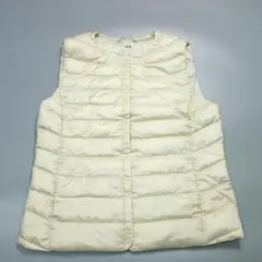 9353 ユニクロ ウルトラライトダウンコンパクトベスト レディース L
