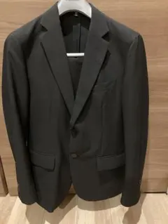 GU ウォッシャブル テーラードジャケット テーパードトラウザー セットアップ