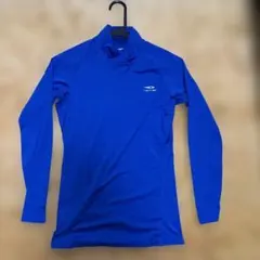 TIGORA ハイネックシャツ M 青