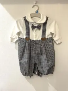 Cottoli チェック柄 セレモニースーツ 80㎝