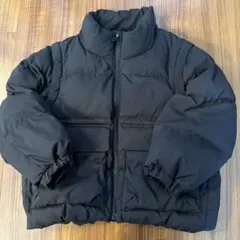 GU ヒートパテッド2WAYブルゾン110センチ