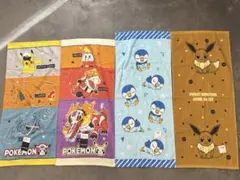 ポケットモンスター キャラクタータオル 4枚セット