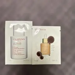 クラランス試供品 UV下地 SPF50 ファンデ108 日焼け止め お試し