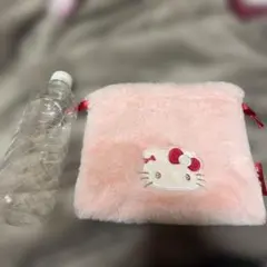 ハローキティ ファーポーチ