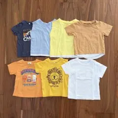 ベビー服 半袖 トップス 7枚セット まとめ売りのサムネイル