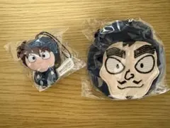ゆ*ぢ様 忍たま　ぷちぬいぐるみ　vol.1土井半助 ミニポーチキーホルダー五