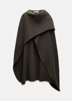 ウール ポンチョ