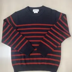 CIAOPANIC TYPY メンズ L ボーダー ニットセーターネイビーレッド