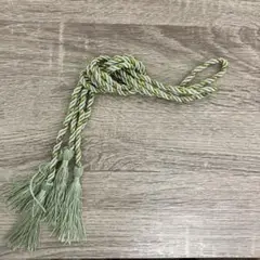 カーテンタッセル1組　黄緑イエローグリーン