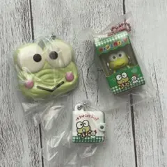 ガチャガチャ　食玩　サンリオ　けろけろけろっぴ 3点セット