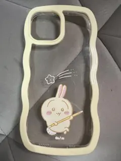 ちいかわ iPhone15/14/13対応 うねうねケース（うさぎ）