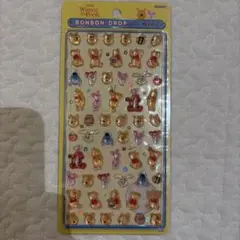 【正規品】ボンボンドロップシール　くまのプーさん