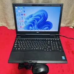 NEC LAVIE NS150/G SSD使用時間少 Win11 すぐに使える - メルカリ
