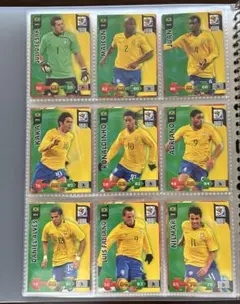 PANINI ADRENALYN FIFA WORLD CUPカード　9枚