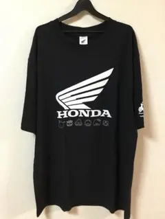 【訳あり】　HONDA コラボTシャツ　スーパーカブ×サンリオ　はぴだんぶい