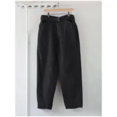 COMOLI コモリ デニムベルテッドパンツ ブラックエクリュ size2 - メルカリ
