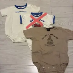 ロンパース　2点セット　80サイズ