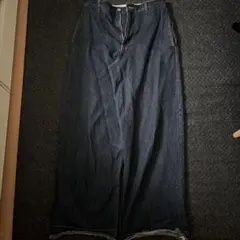 バギーデニムパンツ