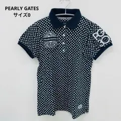 パーリーゲイツ レディース ゴルフウェア 半袖ポロシャツ　ノ69
