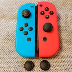 【超美品純正完動品】SwitchJoy-Con コントローラー青赤④
