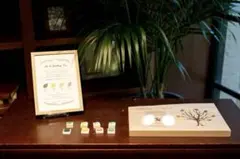 ウェディングツリー　葉っぱスタンプ　artnic 4色セット